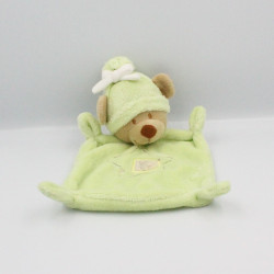 Doudou plat ours vert...