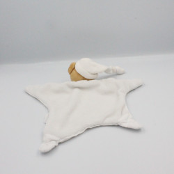Doudou plat étoile ours blanc KALOO
