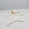 Doudou plat étoile ours blanc KALOO