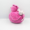 Doudou poule rose poussin JACADI