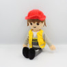 Doudou peluche Playmobil Ouvrier PLAY BY PLAY