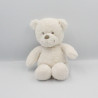Doudou ours blanc TEX POMMETTE