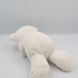 Doudou ours blanc TEX POMMETTE