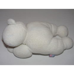 Doudou ours blanc petit bonheur SUCRE D'ORGE