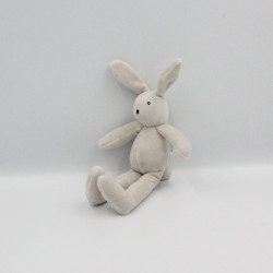 Doudou lapin gris MOULIN ROTY 18 cm