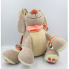Grand Doudou eveil lapin Pol et Jade hochet anneau miroir NATTOU