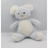 Peluche souris bleu blanche BOULGOM