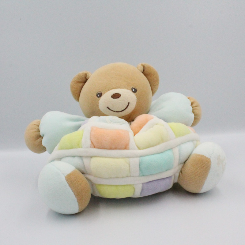 Doudou Ours patapouf Candy Candies patchworks KALOO