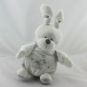 Doudou musical lapin blanc gris KIABI SIMBA TOYS