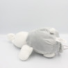 Doudou musical lapin blanc gris KIABI SIMBA TOYS