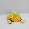 Doudou et compagnie marionnette grenouille verte jaune avec canard LOT DE 2