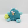 Doudou chat bleu avec souris verte CREATIVTOYS