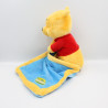 Doudou Winnie l'Ourson avec mouchoir bleu miel Disney Nicotoy