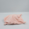 Doudou plat lapin rose bandeau TEX BABY