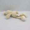 Doudou lapin beige écru blanc NICOTOY