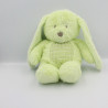 Doudou lapin vert TEX
