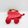 Doudou et compagnie marionnette poupée rose Melle Framboise