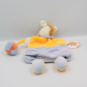 Doudou et Compagnie marionnette ane cheval Mario jaune orange parme Graines