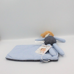 Doudou ours bleu jean Blue Denim KALOO