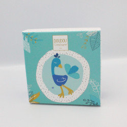 Doudou et compagnie paon bleu Les Minizoo