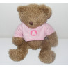 Doudou Ours brun pull bleu LULU CASTAGNETTE