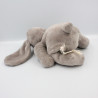 Doudou lapin gris DPAM