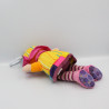 Doudou eveil poupée rose jaune hochet LAMAZE