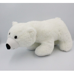 Peluche ours polaire blanc Logoprom CA CREDIT AGRICOLE