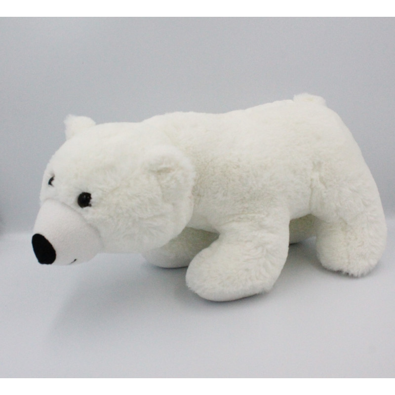 Peluche ours polaire blanc Logoprom CA CREDIT AGRICOLE