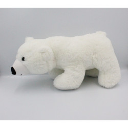 Peluche ours polaire blanc Logoprom CA CREDIT AGRICOLE 