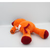 Doudou chat masqué orange rouge super héros MARESE