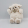 Doudou mouton blanc beige HISTOIRE D'OURS