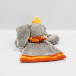 Doudou plat Dumbo l'éléphant gris orange jaune DISNEY NICOTOY