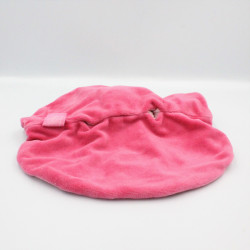 Doudou plat Souris Lila Patachon robe rose MOULIN ROTY