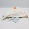 Doudou et compagnie plat ours blanc col pétale Nuage