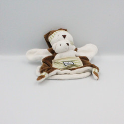 Doudou et compagnie marionnette ours marron bébé