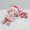 Spirale d'activités doudou Mimi la souris rose NICOTOY KIABI