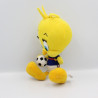 Peluche Titi Le Canari jaune Footballeur Foot France LOONEY TUNES