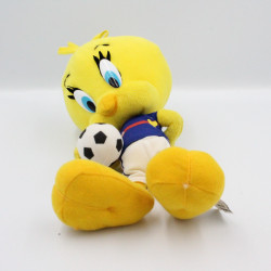 Peluche Titi Le Canari jaune Footballeur Foot France LOONEY TUNES
