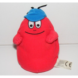 Doudou peluche Barbapapa jaune Barbidou BANDAI