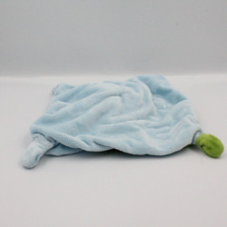 Doudou plat girafe vert bleu MA PTITE TRIBU