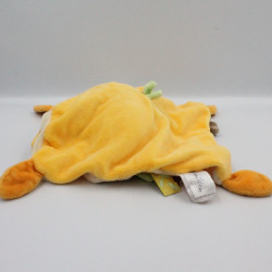 Doudou et compagnie plat ours jaune orange vert beige Melis