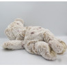 Doudou peluche chat léopard beige blanc HISTOIRE D'OURS