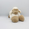 Doudou mouton blanc beige JOLLYBABY