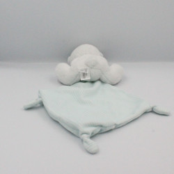Doudou ours blanc mouchoir bleu sweet dream KIABI SIMBA TOYS