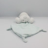 Doudou ours blanc mouchoir bleu sweet dream KIABI SIMBA TOYS