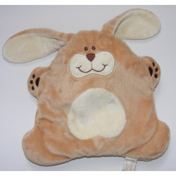 Doudou semi plat chien beige TIAMO COLLECTION