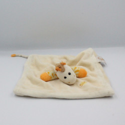Doudou plat carré girafe mon doudou Calin BABY NAT