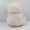 Ancienne peluche ours blanc rose BETTELLA 