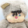 Ancienne Peluche ours beige Nombrilou AJENA